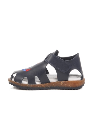 Lacivert Cırtlı Hafif Unisex Çocuk Sandalet 17372 B Lacivert