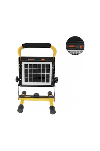 Solar Ve Usb Şarjlı Güçlü Led Çalışma Lambası Ayarlanabilir Açılı Kamp Feneri 73516610