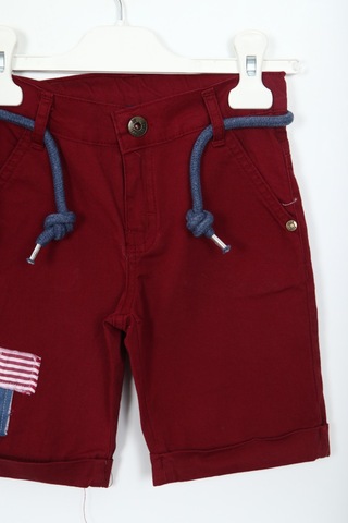 Xo Kids Erkek Çocuk Alt Üst Şort Takım 4-8 Yaş 6560 Kırmızı