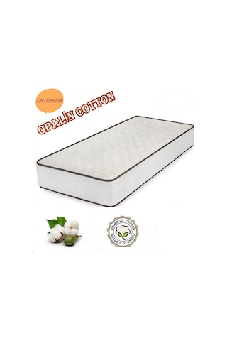Uzunbebe 90X190 Opalin Cotton Yaylı Yatak Ortopedik 90*190 Yaylı Yatak