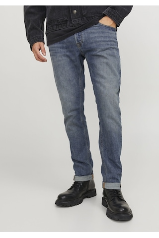 Jack & Jones Erkek Glenn 271 Slim Fit Jean 12252977 Blue Denim Mavi