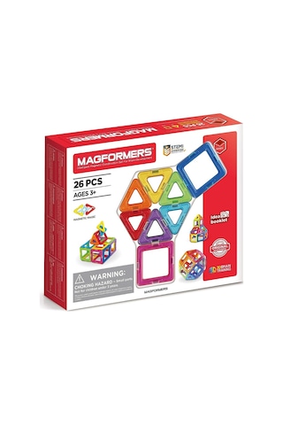 Magformers Mıknatıslı Basic Set - 26 Parça