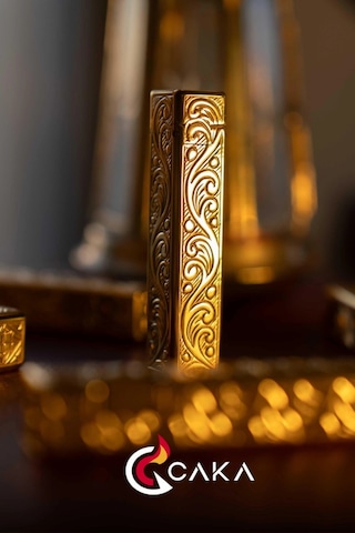 Caka Lighter Petra Gravür Serisi El Yapımı Benzinli Çakmak