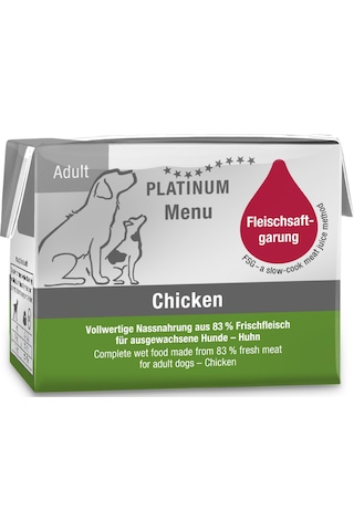 Platinum Tavuklu Yaş Köpek Maması 90gr