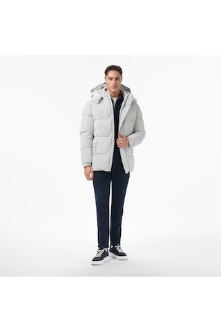 Nautica Erkek Gri Regular Fit Mont Düz J57043t Gri