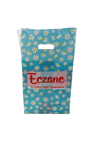 Eczane Poşeti Bio Büyük Elgeçme 500 Adet 28 x 40 CM