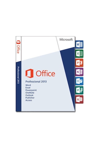 Microsoft Office 2013 Profesyonel 32/64 Bit Süresiz Kutu Lisans (446606215)