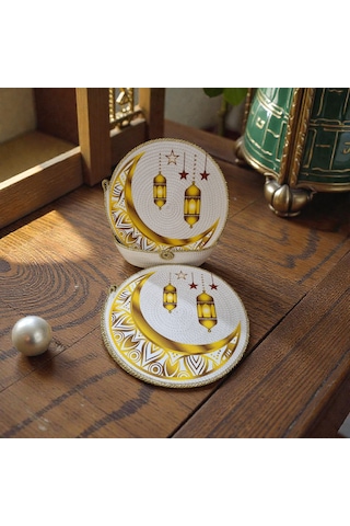 Ramazan Temalı Supla Takımı Ekru+gold