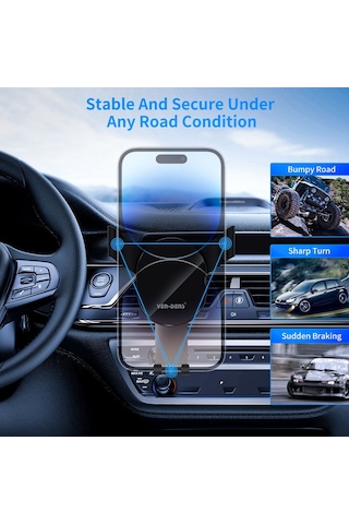 Ven-dens Vd-hd020 Premium Araç İçi Telefon Tutucu