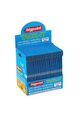 Bigpoint Hamur Yapıştırıcı Tack-it 50 Gram 25'li Kutu