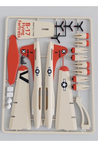 Riti Design - Fortress - B-17 Flying Fortress Maket Kit Kartı