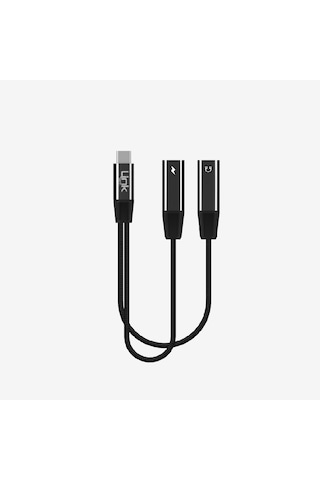 A203 2'si 1 Arada Çift Usb-c Adaptörü Type-c İnterface