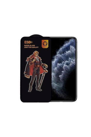 Apple Uyumlu iPhone 11 Pro Max Anti Statik Ekran Koruyucu Toz Tutmayan Kırılmaz Cam