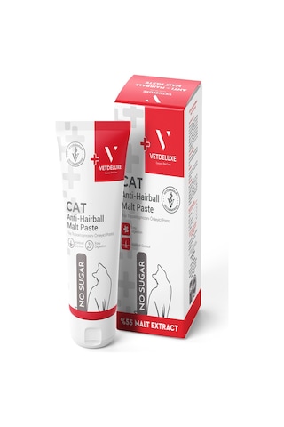 Vetdeluxe Anti Hairball Adult Malte Paste Tüy Yumağı Önleyici Macun 100 G