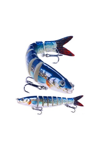 Reedark 13.4cm Çok Eklemli Yapay Yem - Pike Avı İçin Gerçekçi Sallama Yemi Ve Crankbait