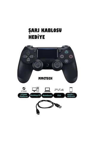 Hızlı Store Doubleshock PS4 Kablosuz Oyun Kolu