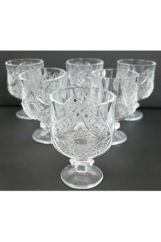 Mithra Life 6 Lı Kristal Kahve Yanı Bardak Mıt1016 Sku: Smg8690010545886