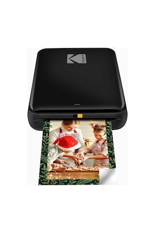 Kodak Step Zınk 2x3 Taşınabilir Mobil Fotoğraf Yazıcısı Lazer Yazıcılar Siyah
