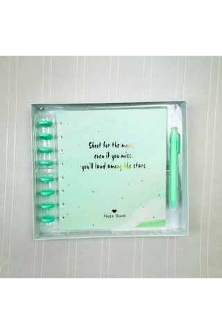 Yeni Nesil Dıy Defter Kalem Set 1097-1 Turkuaz