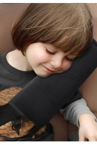 Çocuklar İçin Emniyet Kemeri Yastığı, Arabada Baş Boyun Seyahat Yastığı, Emniyet Kemeri Pedi 2 Adet