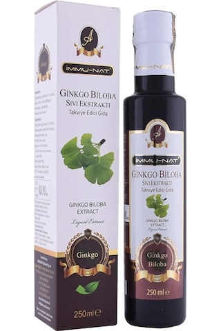 İmmunat Ginkgo Biloba Sıvı Ekstraktı 250 ML İmmunat Ginkgo Biloba Sıvı Ekstraktı 250 ML