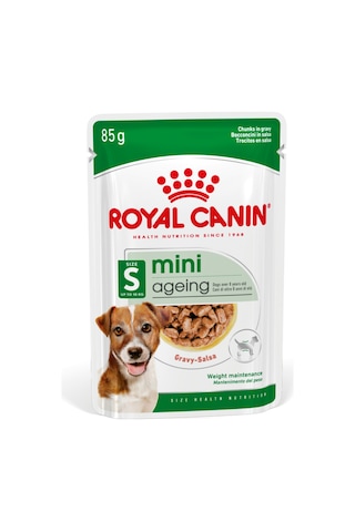 Royal Canin Mini Gravy-Salsa 12+ Soslu Yaşlı Köpek Maması 12 x 85 G