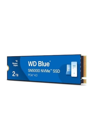 Wd 2tb Blue Sn5000 Wds200t4b0e-00cnz0 5150- 4850mb/s M2 Nvme Gen4 Disk