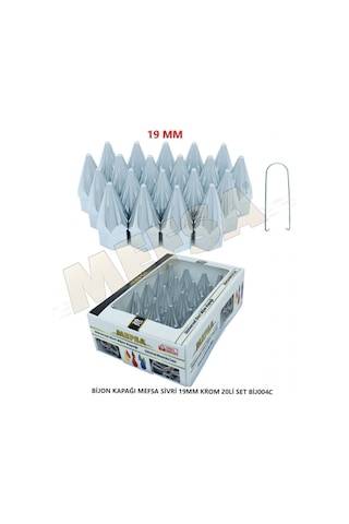 Aksesuar Sivri Mermi Bijon Kapağı Sökme Aparatlı 20 Li Set 19 Mm
