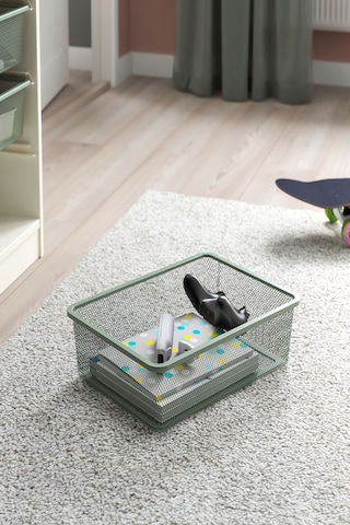 Ikea Açık Yeşil Pratik Saklama Kutusu 42x30x10 Cm Oyuncak Düzenleyici Çocuk Odası Açık Yeşil-gri
