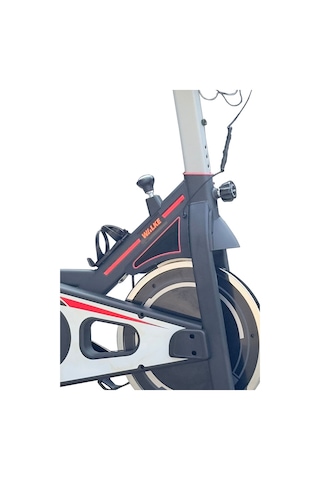 Walke Healife Spinning Kondisyon Bisikleti Spin Bike Direnç Ayarlanabilir Nabız Ölçer 8 Kg Disk Siyah