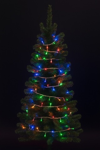 10 Metre Led Işık 100 Lamba - Pirinç Tel Renkli Fonksiyonlu Fişli Eklemeli Aydınlatma Karton Kutulu Diğer