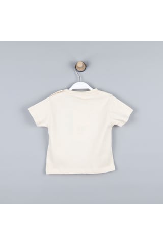Xo Kids P-003967 Ce 8089 Erkek Bebek Rock Renkli Şort 6-36 Ay Krem