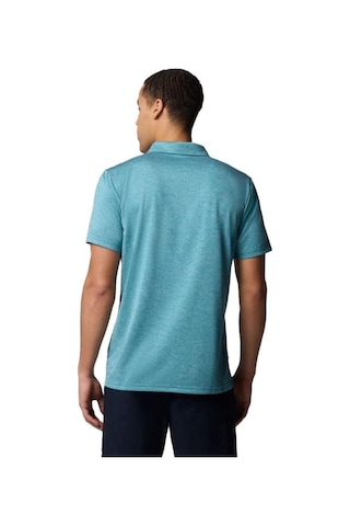 Columbia Hıke Polo Erkek T-shirt Ao3614-364 Turkuaz