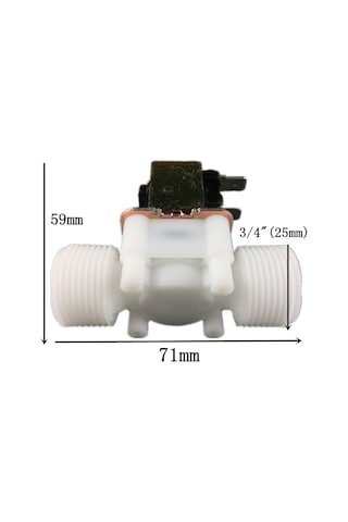 3/4 12 Volt Solenoid Su Ve Hava Valfi (Ventil) - 366941010