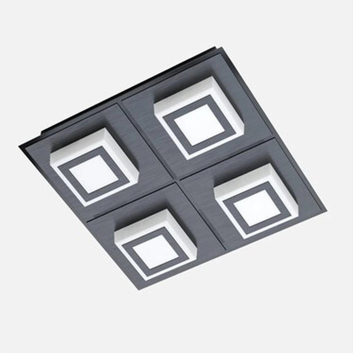 Eglo Masiano 1 Siyah Spot 4x Led Mavi