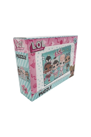 Laço Kids Lol 54 Parça Puzzle Lol7895, Çocuklar Için Eğlenceli Puzzle