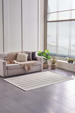 Gümüşsuyu Deco Sisal 80140 Bej Dikdörtgen Yıkanabilir Antitoz Halı 160x230 Bej