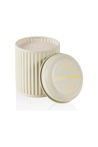 The Mia Calm Peony Blush Kokulu Krem Kapaklı Mum 830 Gr 12