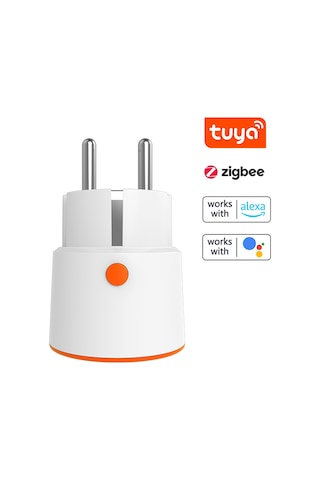 Tenfowee Akıllı Zigbee 3.0 16a Avrupa Priz - Enerji Takip, Zamanlayıcı, Alexa/google Uyumlu