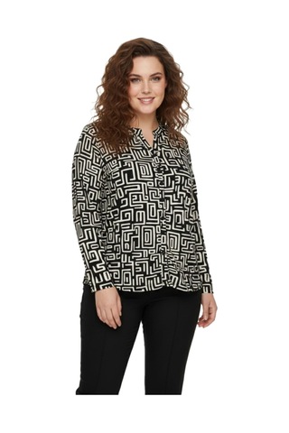 Wearon Kadın Düğmeli Modelli Bluz Bgl-st05123 Siyah