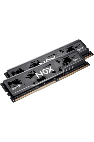 Apacer Nox 32gb 2x16gb 6000mhz Cl38 Ddr5 Gaming Ram Ah5u32g60c622mbaa-2
