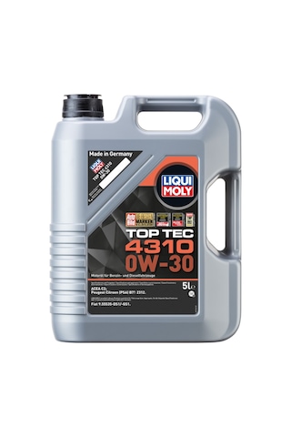 Liqui Moly Top Tec 4310 0W-30 Motor Yağı 5 L Liqui Moly Top Tec 4310 0W-30 Motor Yağı 5 L