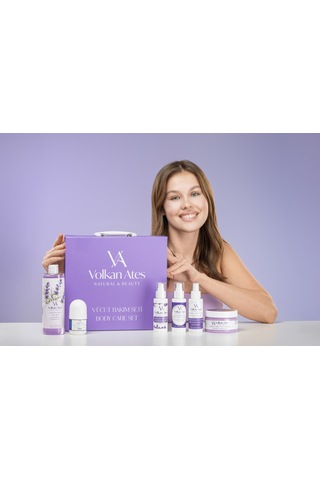Vücut Bakım Seti (Vücut Peeling & Losyonu  - Ayak Koku Giderici Sprey &  Kremi - Duş Jeli - Roll-On)