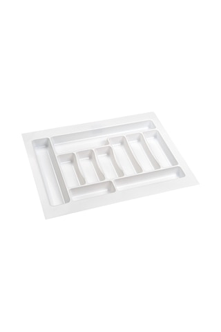 Çekmece İçi Kaşıklık 67 x 49 Cm Mutfak Çekmece Düzenleyici Beyaz