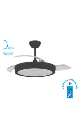Vanti Kcf306 30w 42 Smart Ledli Modern Vantilatör