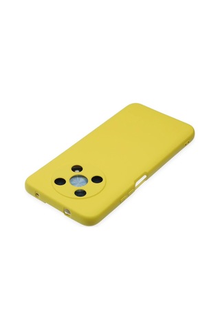 Newface Huawei Nova Y90 Kılıf Nano İçi Kadife Silikon Semeglbl - 15 - Sarı