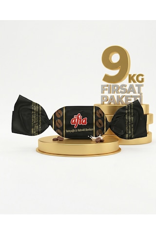 Afia Tereyağlı Ve Kahveli Şeker 9x1 Kg