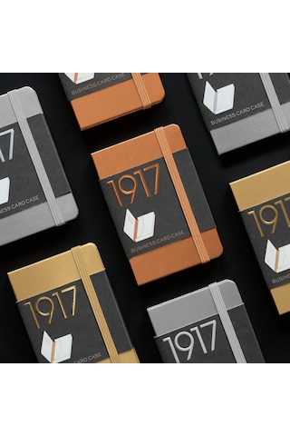 Leuchtturm1917 Metalik Renkler Serisi Lüks Kartvizitlik, Altın