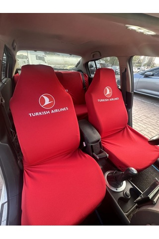 Thy Baskılı Oto Servis Kılıfı Kırmızı Kırmızı