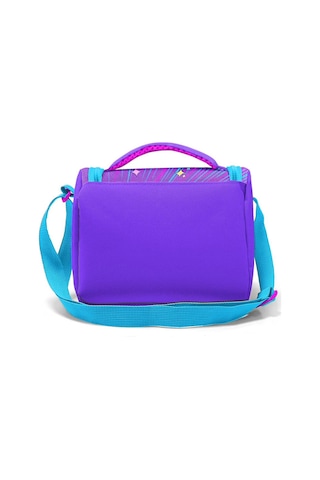 Coral High Kids Mor Pembe Mavi Simli K-Pop Desenli Thermo Beslenme Çantası 11849